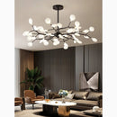 Altavilla Vicentina | Black Nordic Design Flower LED Chandelier