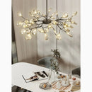 Altavilla Vicentina | Black Nordic Design Flower LED Chandelier