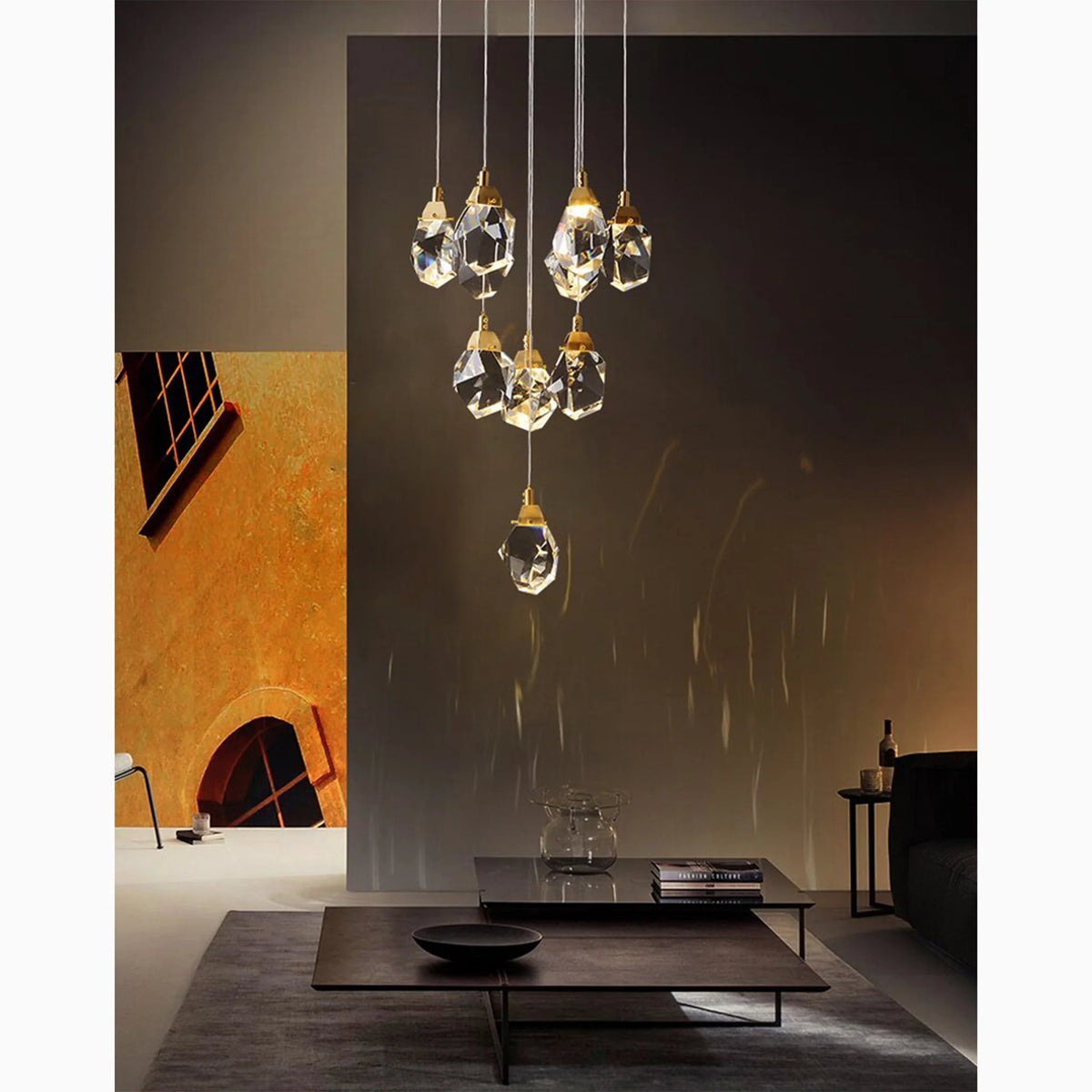 Luxury Diamond Crystal Chandelier, photo 5 of 32