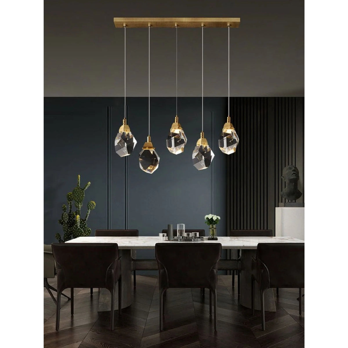 Luxury Diamond Crystal Chandelier, photo 10 of 32