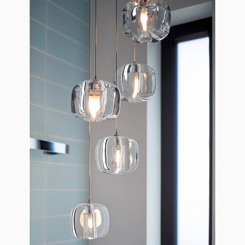 Grasse | Modern Led Crystal Hanging Light Fixtures