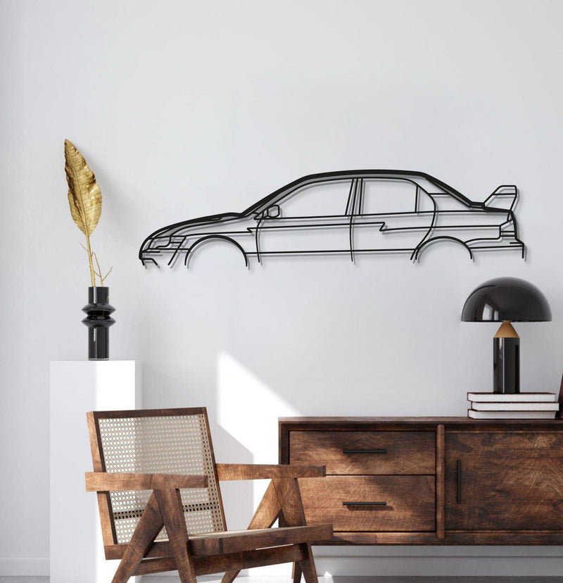 Evo VII Classic Metal Car Wall Art - MT0966