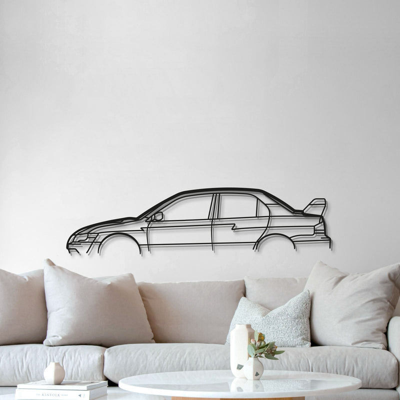 Evo VII Classic Metal Car Wall Art - MT0966