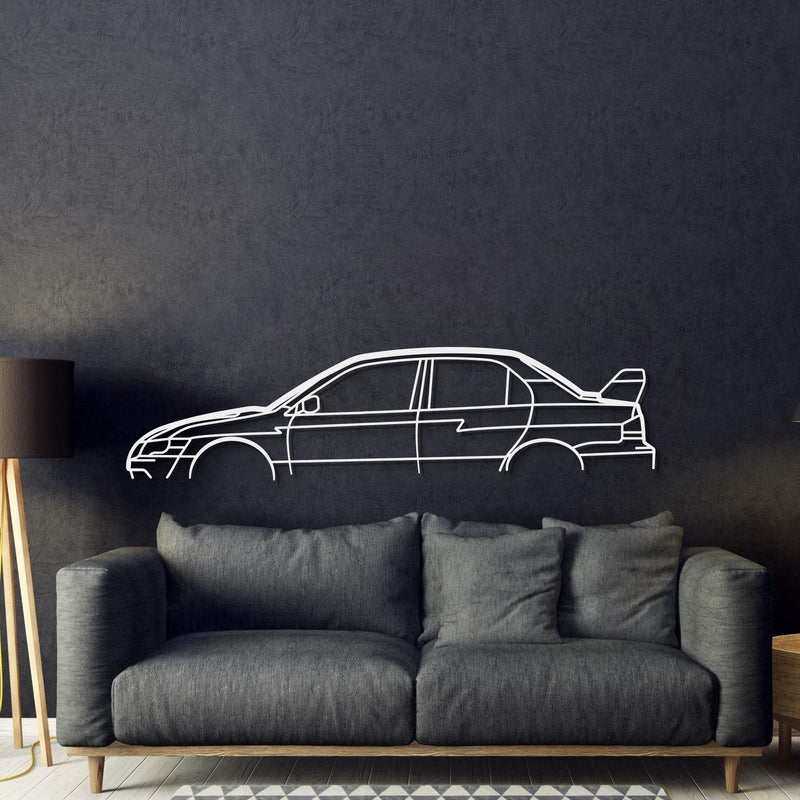 Evo VII Classic Metal Car Wall Art - MT0966