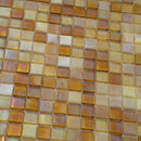 White Gold 12x12 Glossy Glass Uniform Square Mosaic Tile (20 pack, 18.69 sq ft/case)