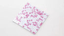 White Soft Pink 12x12 Glossy Uniform Square Glass Mosaic Tile (20 pack, 18.69 sq ft/case)