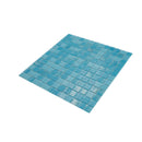 Arctic Blue 12x12 Uniform Square Glossy Glass Mosaic Tile (20 pack, 20 sq ft/case)