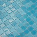Arctic Blue 12x12 Uniform Square Glossy Glass Mosaic Tile (20 pack, 20 sq ft/case)