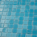 Arctic Blue 12x12 Uniform Square Glossy Glass Mosaic Tile (20 pack, 20 sq ft/case)
