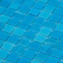 Arctic Blue 12x12 Uniform Square Glossy Glass Mosaic Tile (20 pack, 20 sq ft/case)