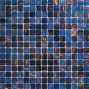 Space Blue 12x12 Glossy Uniform Square Glass Mosaic Tile (20 pack, 20 sq ft/case)