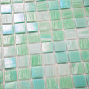 Baby Blue 12x12 Uniform Square Glossy Glass Mosaic Tile (20 pack, 20 sq ft/case)