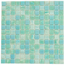 Baby Blue 12x12 Uniform Square Glossy Glass Mosaic Tile (20 pack, 20 sq ft/case)