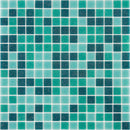 Persian Green 12x12 Uniform Square Glossy Glass Mosaic Tile (20 pack, 20 sq ft/case)