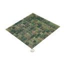 Moss Green 12x12 Glossy Uniform Square Glass Mosaic Tile (20 pack, 20 sq ft/case)
