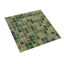 Moss Green 12x12 Glossy Uniform Square Glass Mosaic Tile (20 pack, 20 sq ft/case) - Sample
