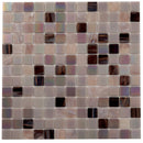 Crepe Pink 12x12 Glossy Uniform Square Glass Mosaic Tile (20 pack, 20 sq ft/case)