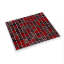 Berry Red 12x12 Glossy Uniform Square Glass Mosaic Tile (20 pack, 20 sq ft/case)