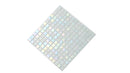 Cotton White 12x12 Glossy Square Glass Mosaic Tile (20 pack, 20 sq ft/case)