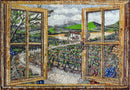 Mosaic Scenery - Window View | Luxury Handcrafted Natural Stone Art
