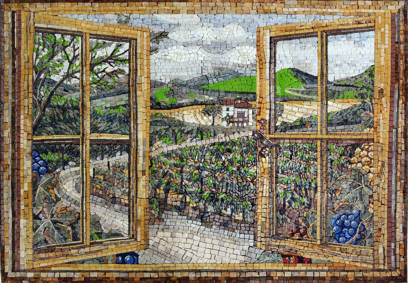 Mosaic Scenery - Window View