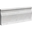 Siberian White Polished Modern Base Marble Moldings