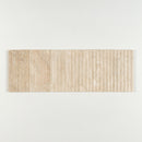 Royal Beige Honed Flute Trim Marble Accent Tiles