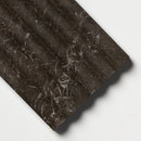 Nero Honed Flute Trim Marble Accent Tiles