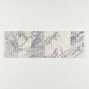 Lilac New York Honed Flute Trim Marble Accent Tiles