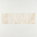Calacatta Cremo Honed Flute Trim Marble Accent Tiles