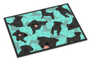 Black Pug Doormat - 24x36 Decorative Floor Mat – Indoor/Outdoor Rug with Artistic Flair