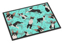 Boston Terrier Doormat - 24x36 Decorative Floor Mat – Indoor/Outdoor Rug with Artistic Flair