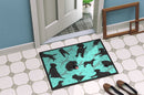 Black Labrador Retriever Doormat - 24x36 Decorative Floor Mat – Indoor/Outdoor Rug with Artistic Flair