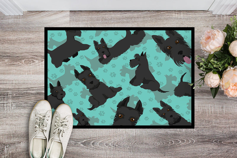 Scottish Terrier Doormat - 24x36 Decorative Floor Mat – Indoor/Outdoor Rug with Artistic Flair