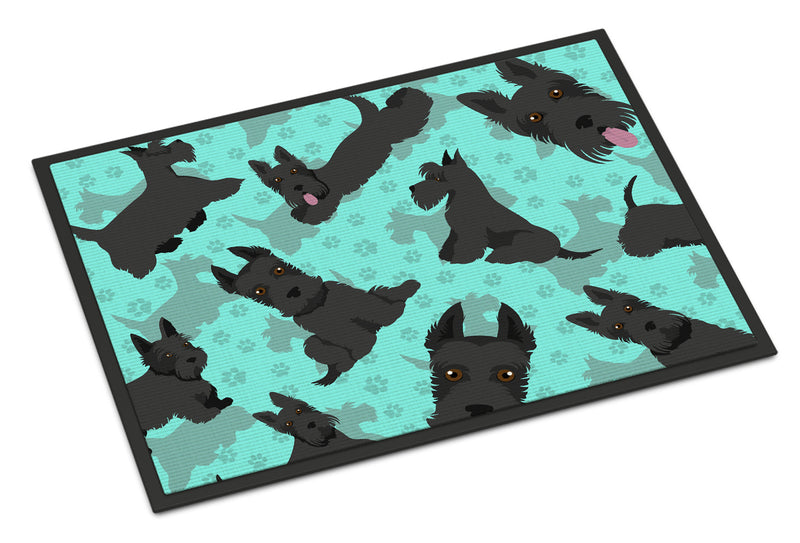 Scottish Terrier Doormat - 24x36 Decorative Floor Mat – Indoor/Outdoor Rug with Artistic Flair
