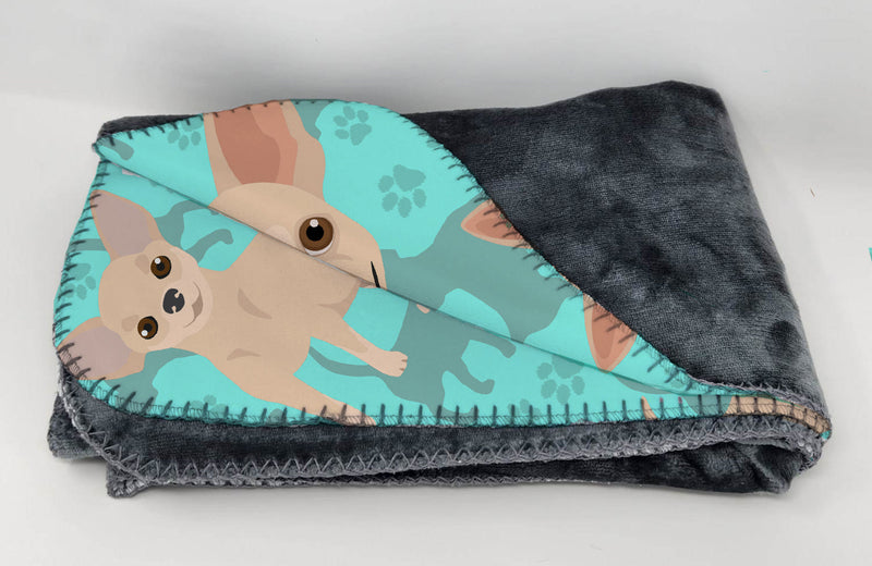 Chihuahua Soft Travel Blanket with Bag