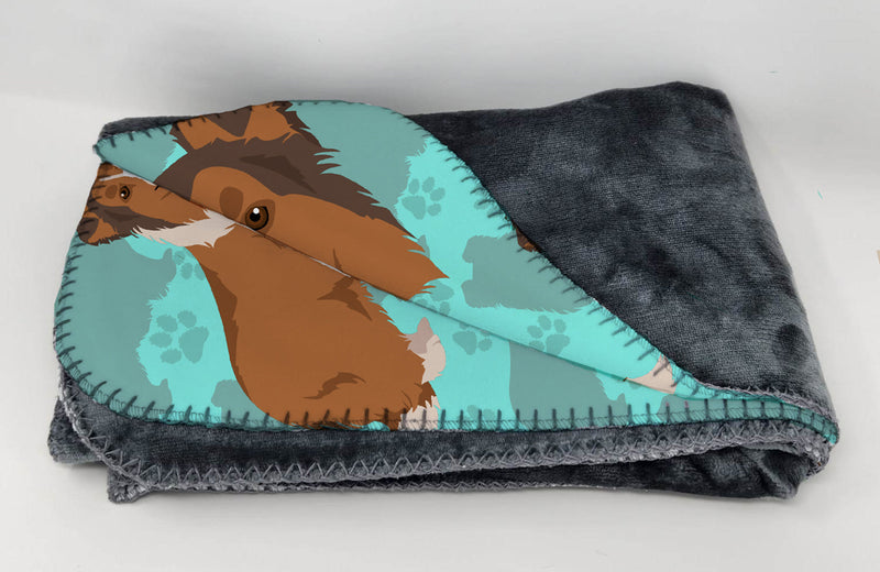 Sheltie Soft Travel Blanket with Bag