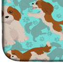 Blenheim Cavalier Spaniel Dish Drying Mat – Absorbent, Artistic Kitchen Essentials