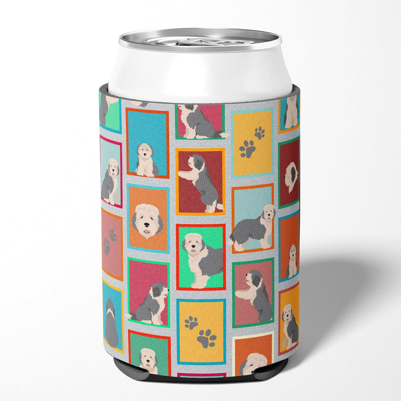 Lots of Old English Sheepdog Can or Bottle Hugger