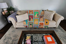 Lots of Fawn French Bulldog Quilted Blanket 50x60 Artwork Pattern Quilted Throw Blanket for Bed, Couch, Sofa, Soft and Lightweight