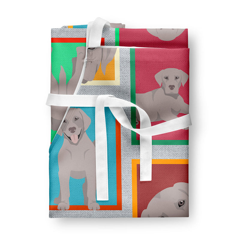 Lots of Grey Labrador Retriever Apron – Artist-Designed Kitchen, BBQ & Craft Apron