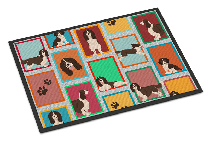 Lots of Liver English Springer Spaniel Doormat - 24x36 Decorative Floor Mat – Indoor/Outdoor Rug with Artistic Flair