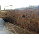 Bronze 12x12 Matte Square Metal Mosaic Tile (5 pack, 4.75 sq ft/case)