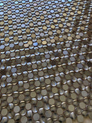 Anchor Gray 12x12 Polished Penny Round Metal Mosaic Tile (5 pack, 4.75 sq ft/case) - Sample