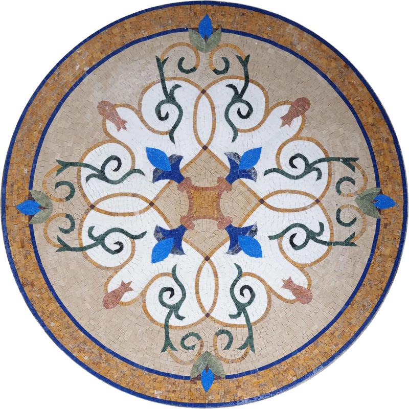 Medallion Mosaic Floral Patterns