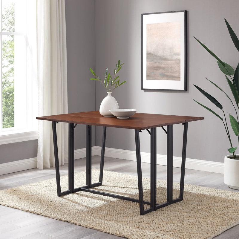 Memphis 47" Modern Drop-Leaf Dining Table