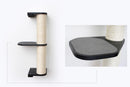 Wall Mounted Cat Climbing Pole - Sisal