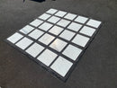 Calacatta Gold Marble 1" x 3" Herringbone Honed Tile