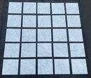 Bianco Carrara"C" Marble Square 5/8" x 5/8" Honed Tile