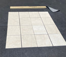 Botticino Fioritto Marble 12" x 12" Honed Tile